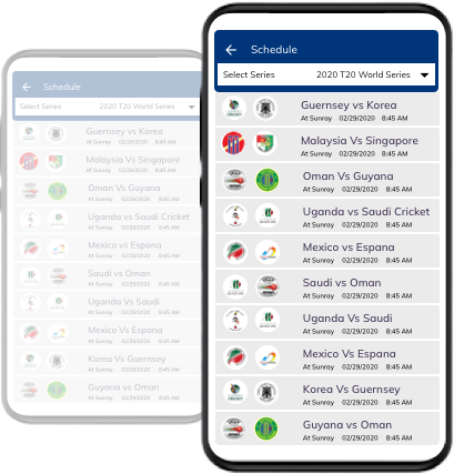 league management dashboard homepage